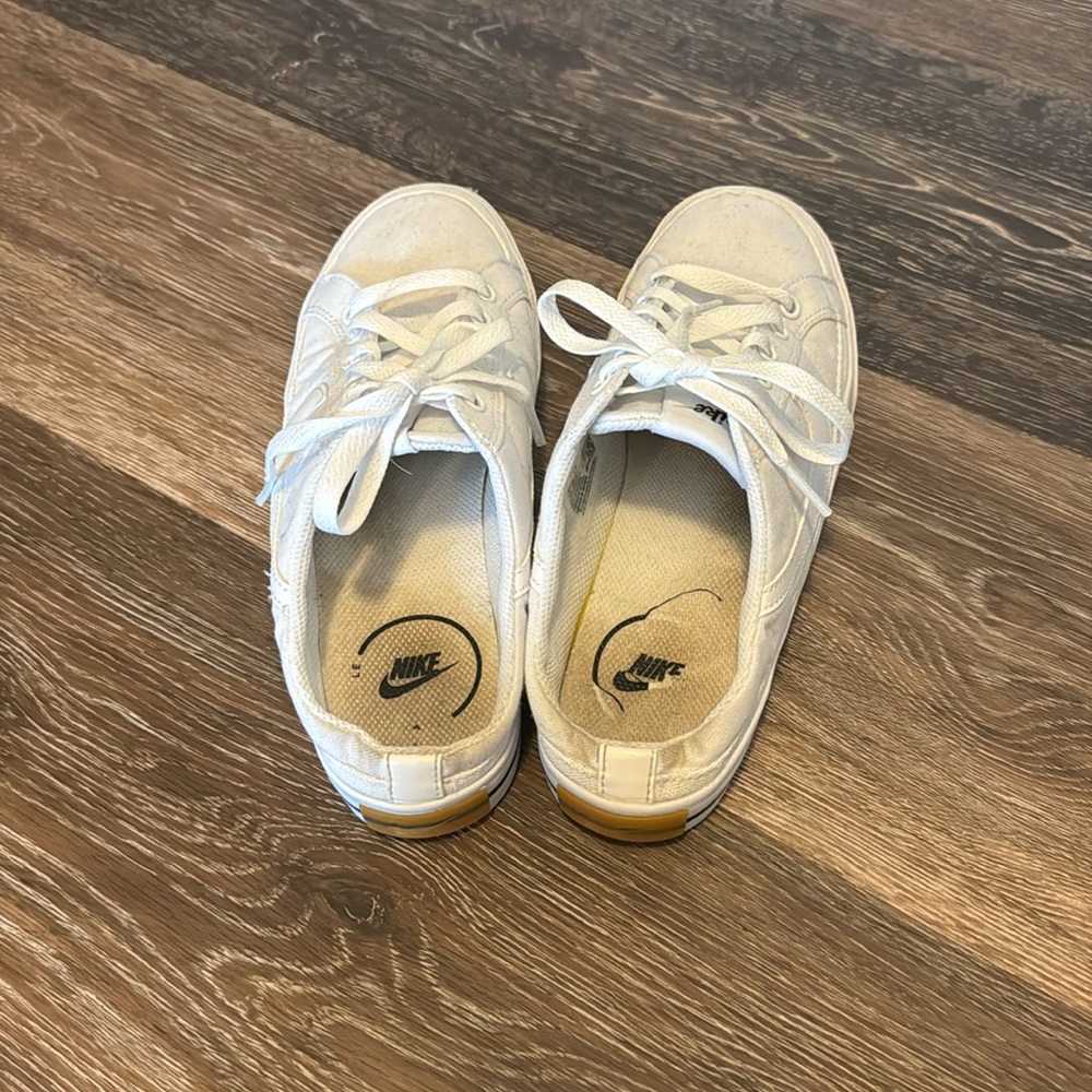 COPY - White Nike Court Slides - Picture 2 of 5